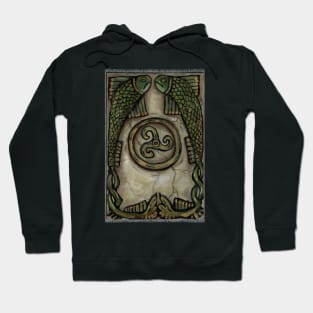 Celtic Fish Triskelion Hoodie